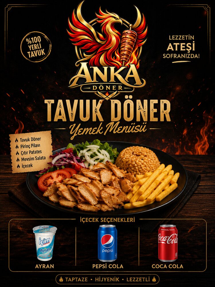 Anka Döner Menü Kapağı